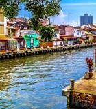 Malacca Waterway in Malaysia
