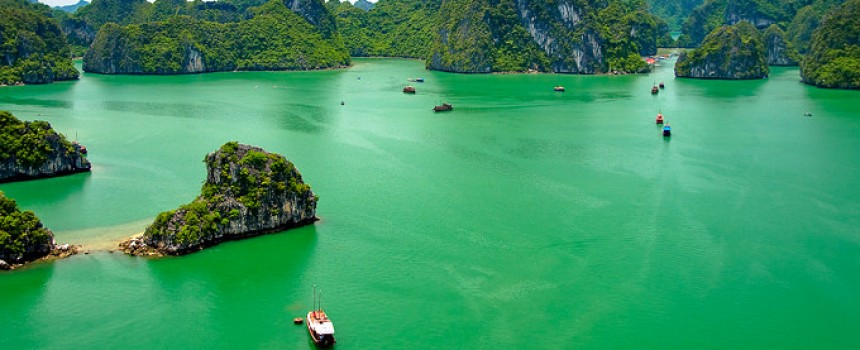 Ha Long Bay in Vietnam