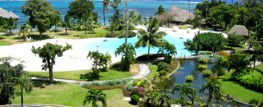 Tahiti Meridien Hotel View