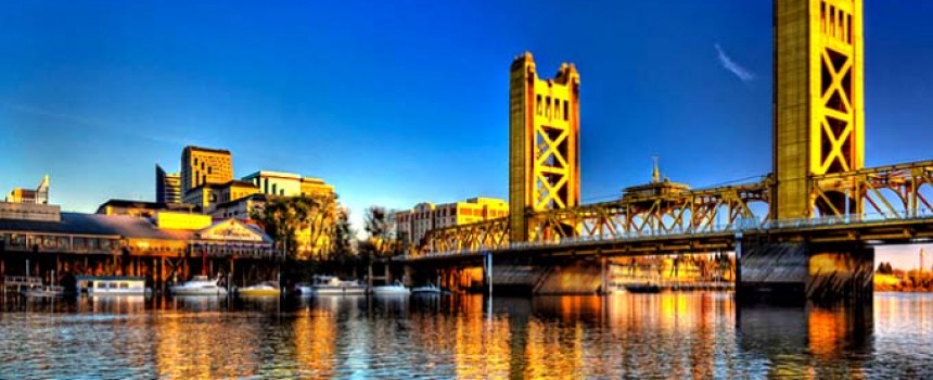 Sacramento River at Tower Bridge