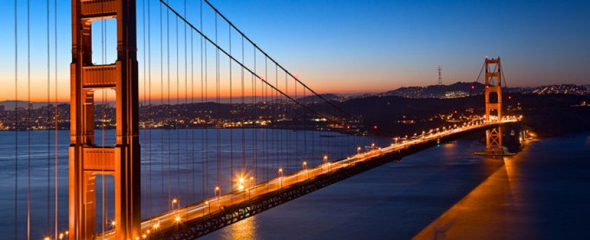Golden Gate Bridge in San Francisco, USA