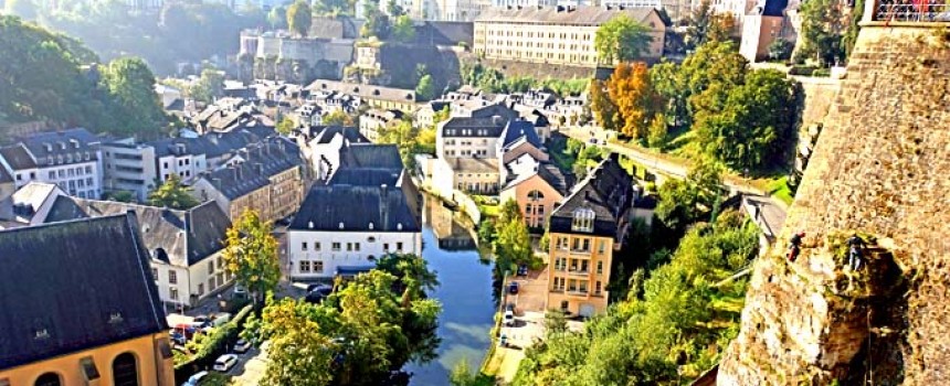Luxembourg City in Europe