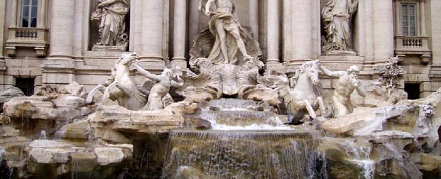 Trevi Fountain in Rome