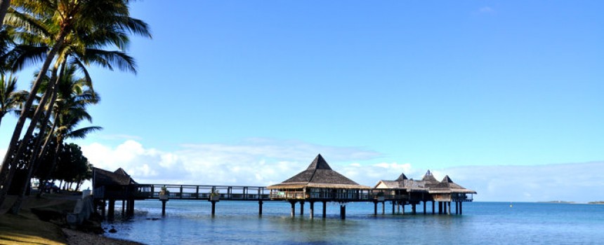 Anse Vata Bay in New Caledonia
