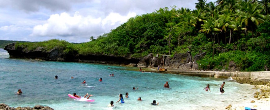 Avatele Beach in Niue