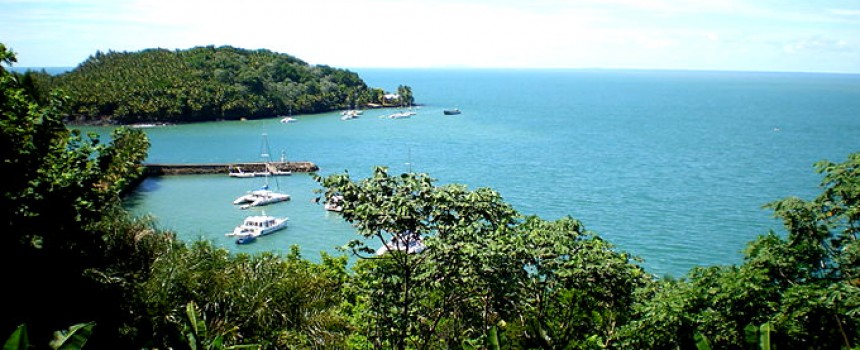 Panorama depuis l'île Royale