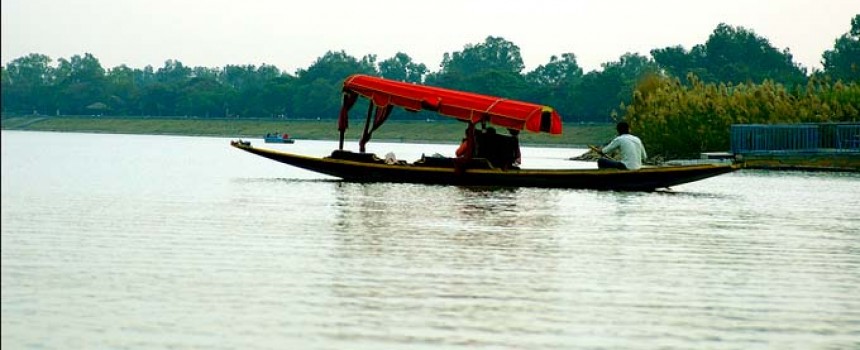 Sukhna Lake in Chandigarh