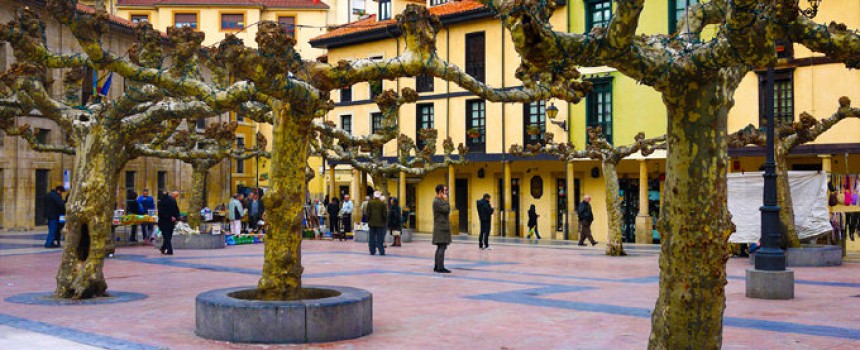Plaza Daoíz y Velarde in Oviedo