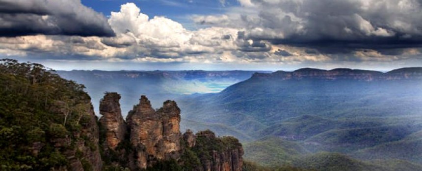Echo Point in Katoomba