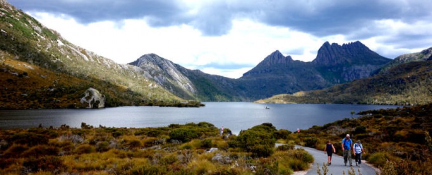 Lake Dove with Cradle Mountain