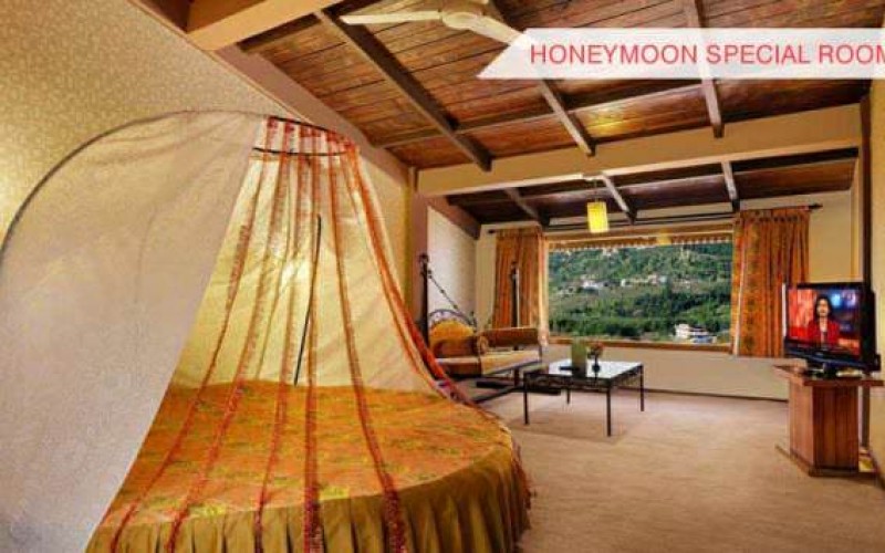 Honeymoon Special Room in Manali Honeymoon Inn Hotel