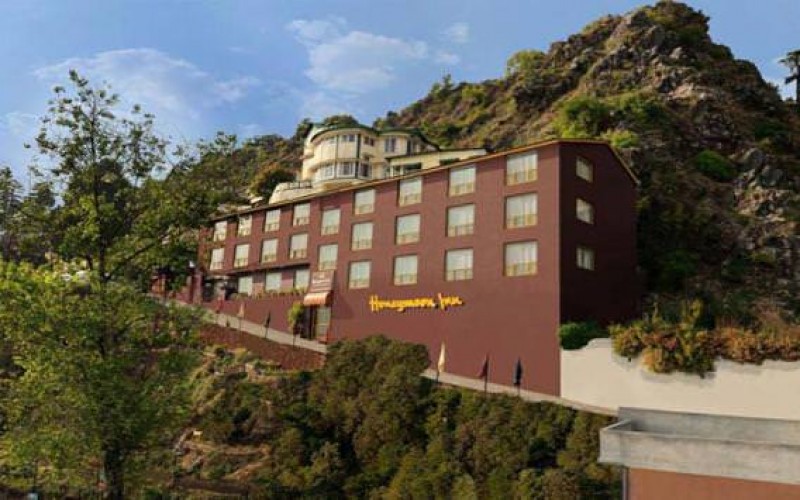 Outer View of Honeymoon Inn Mussorie