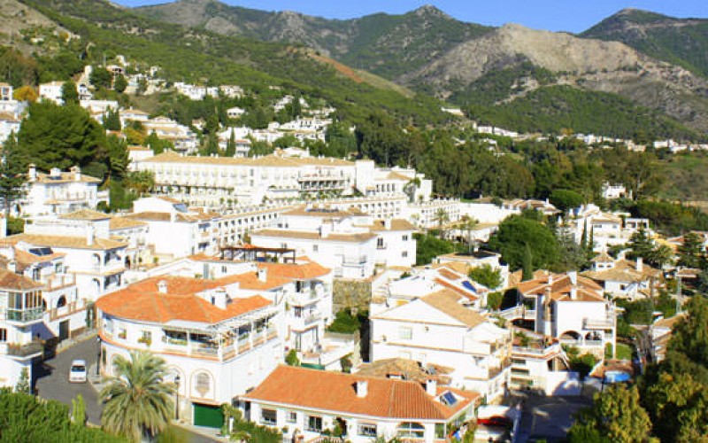 Residential area of Mijas