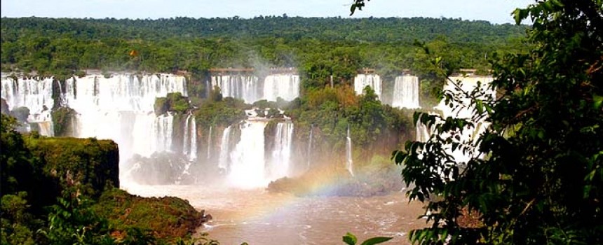 Igazu falls in Brazil