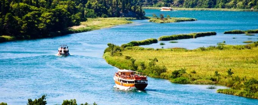 Krka River in Croatia