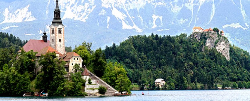 Lago di Bled in Slovenia